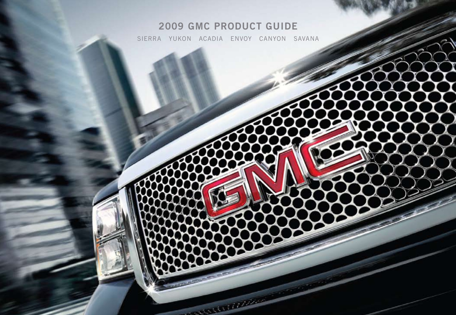 2009 GMC Full Line Brochure